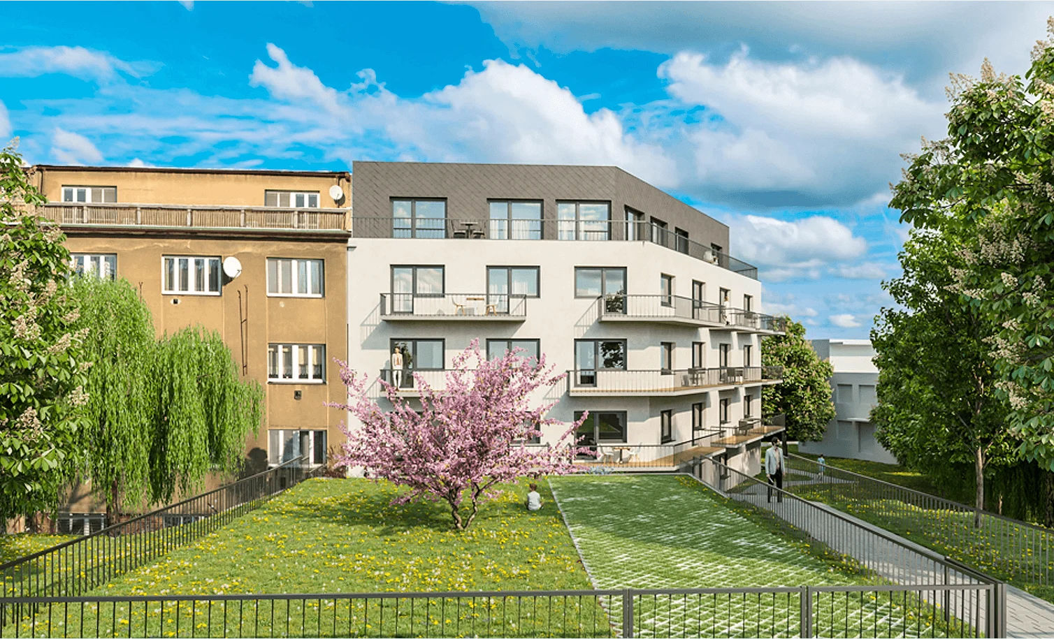 Výstavba bytového domu Africká od SPS engineering